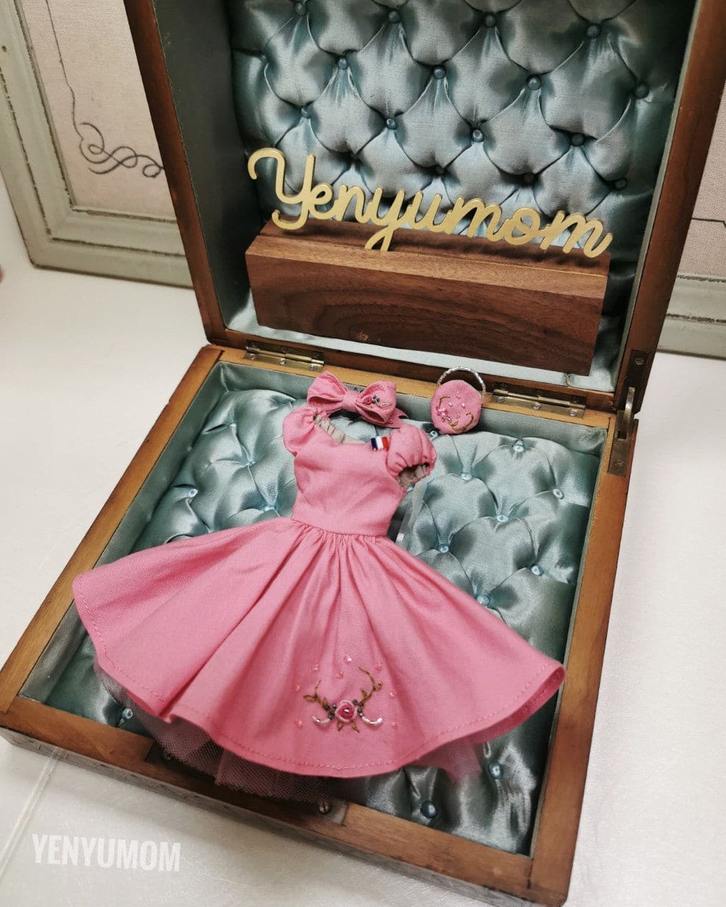【Yenyumom】Embroidery Dress Set / Retro Licca Kuku Clara jjorori Harmonia