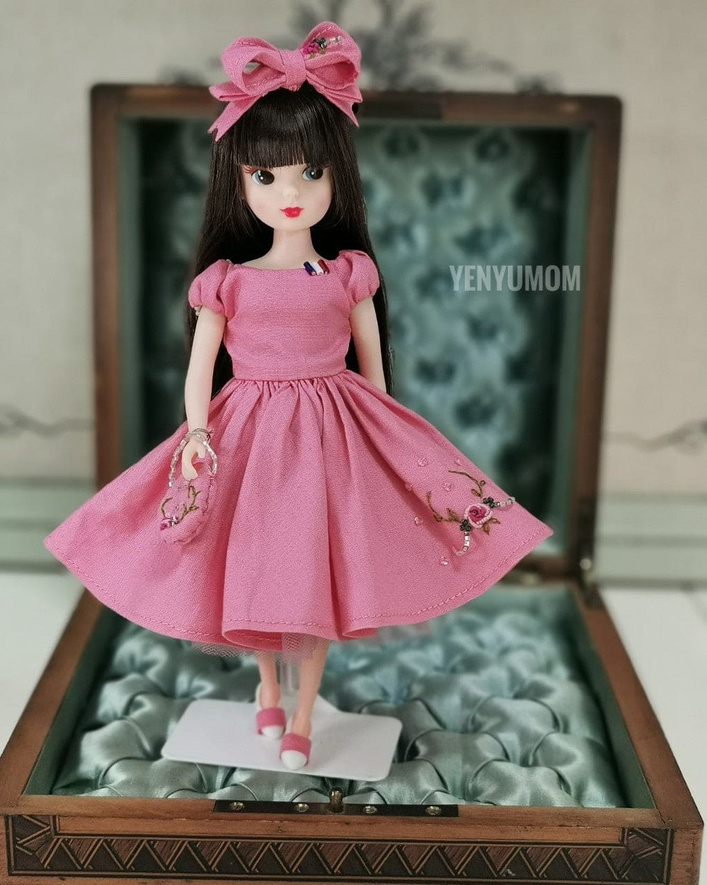 【Yenyumom】Embroidery Dress Set / Retro Licca Kuku Clara jjorori Harmonia