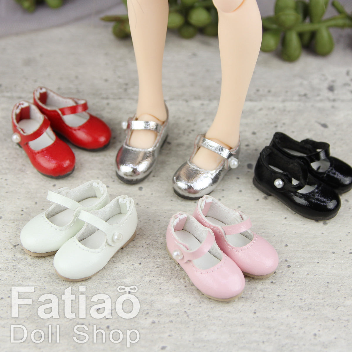 【Fatiao Doll Shop】素面瑪莉珍鞋 多色 / OB22 OB24 OBITSU Azone PN2 1/6 momoko