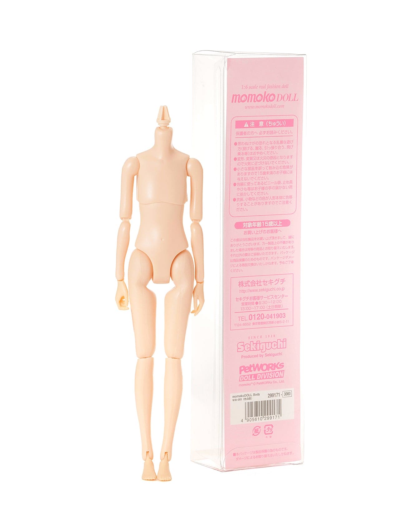 【Sekiguchi】 Momoko 素體 現貨 / 桃子 PetWORKs 珍妮 - 紀物書館+JiWu Bookstore