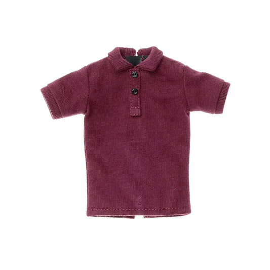 【PetWORKs】POLO shirt dark red pre-order / momoko one-sixth men's illustration ruruko Blythe Pureneemo