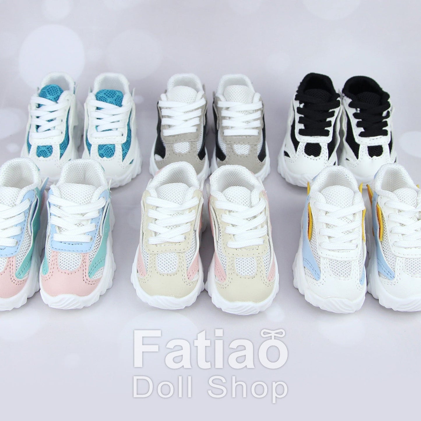 【Fatiao Doll Shop】MT運動鞋08 多色 / BJD 4分 MSD MDD AngelPhilia Azone AZO2 OB50 - 紀物書館+JiWu Bookstore