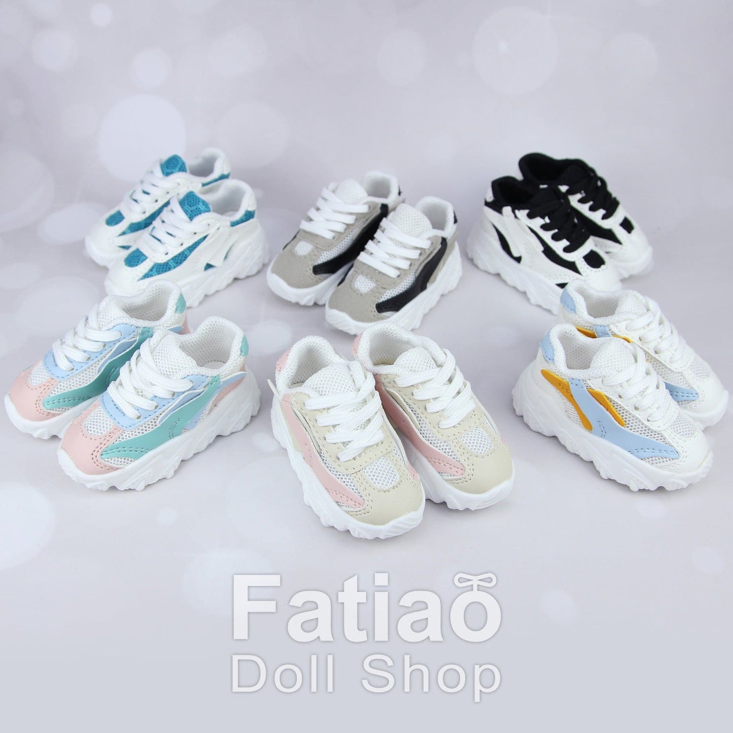 【Fatiao Doll Shop】MT運動鞋08 多色 / BJD 4分 MSD MDD AngelPhilia Azone AZO2 OB50 - 紀物書館+JiWu Bookstore