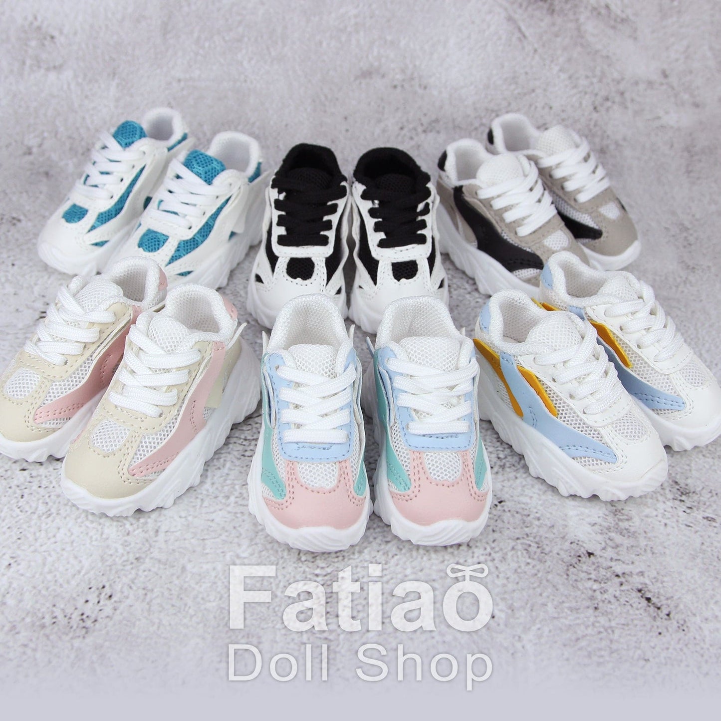 【Fatiao Doll Shop】MT運動鞋08 多色 / BJD 4分 MSD MDD AngelPhilia Azone AZO2 OB50 - 紀物書館+JiWu Bookstore