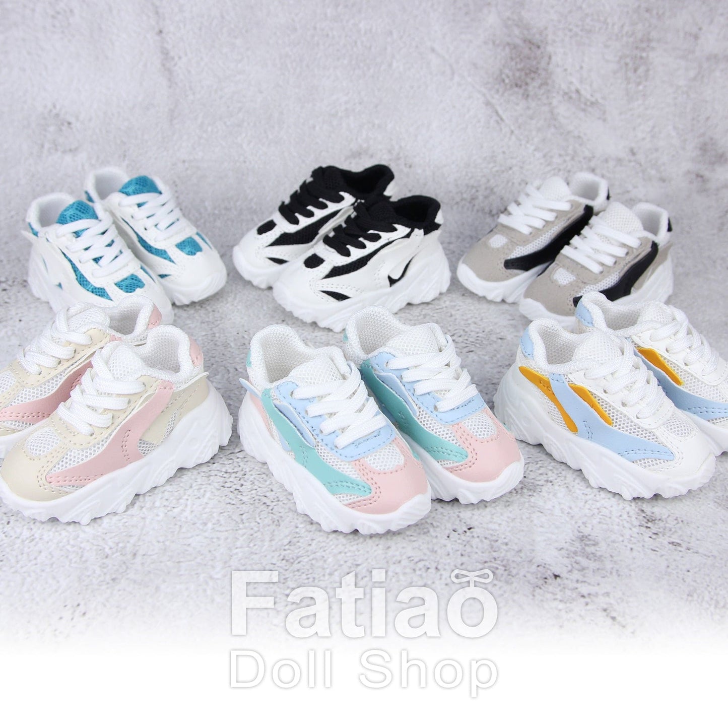 【Fatiao Doll Shop】MT運動鞋08 多色 / BJD 4分 MSD MDD AngelPhilia Azone AZO2 OB50 - 紀物書館+JiWu Bookstore