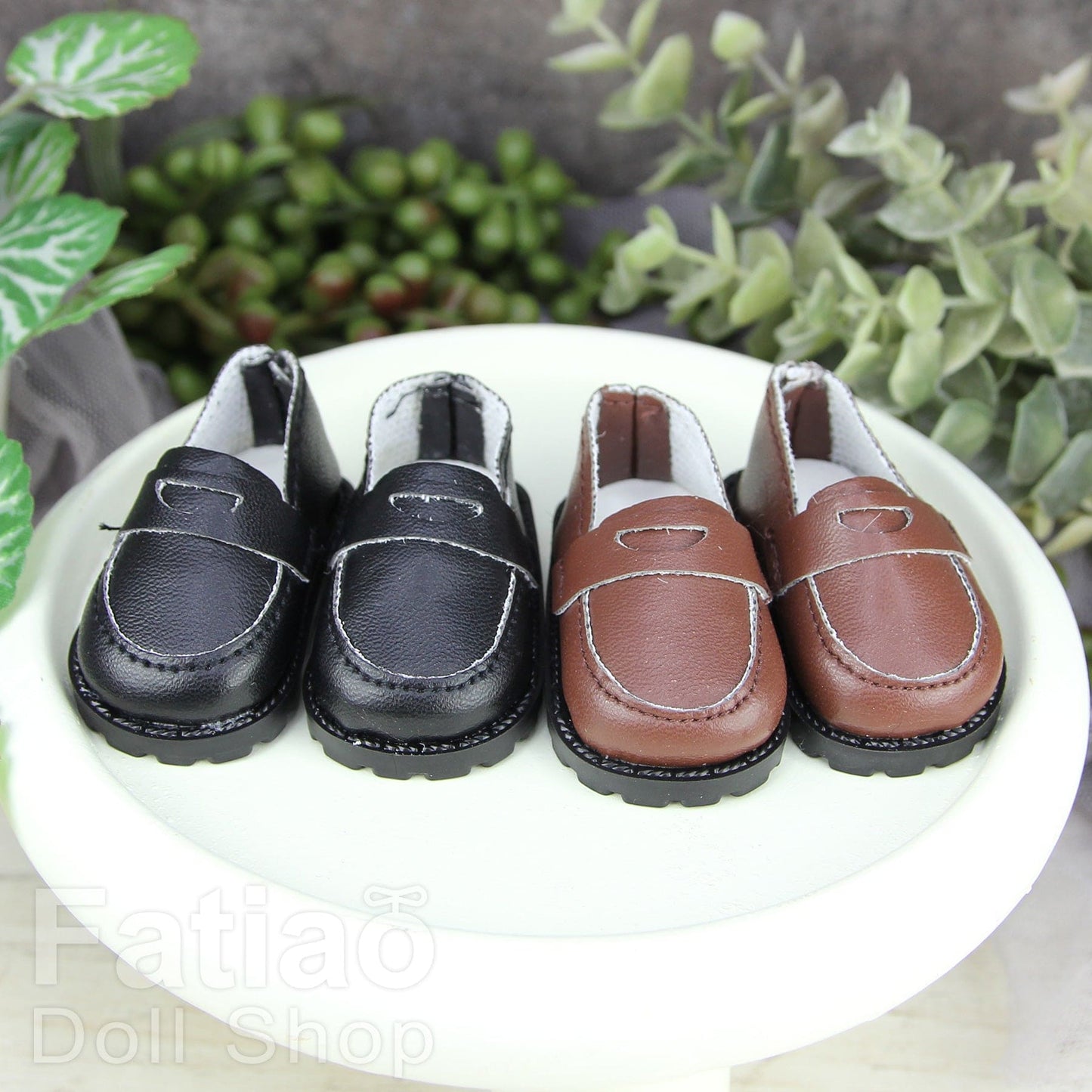 【Fataio Doll Shop】學生皮鞋 多色 / 棉花娃 20cm - 紀物書館+JiWu Bookstore