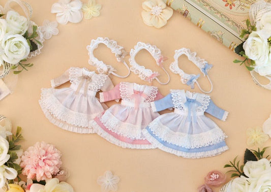 【魔販生工作室】NNM原廠 維多利亞女僕套裝 多色 / OBITSU OB11 NINIMAL Azone - 紀物書館+JiWu Bookstore