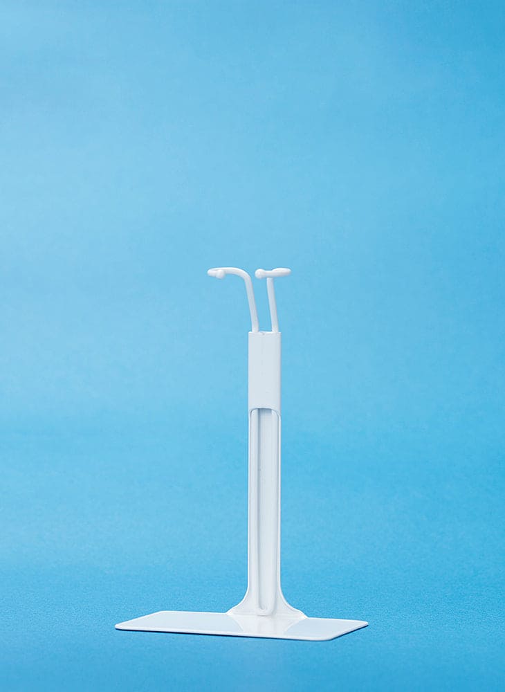 【PetWORKs】日本卓上開発 伸縮金屬立架 支架 白 / momoko 六分之一男子圖鑑 AZONE Obitsu - 紀物書館+JiWu Bookstore