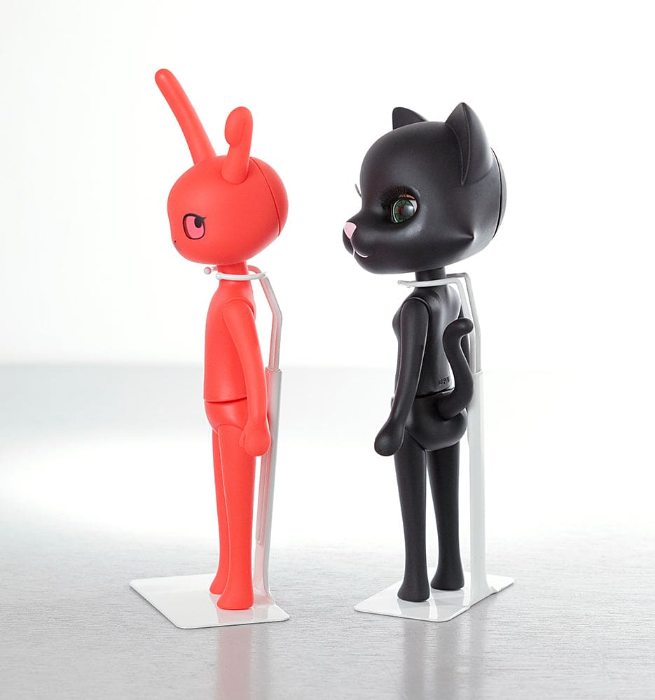 【PetWORKs】日本卓上開発 伸縮金屬立架 支架 白 / momoko 六分之一男子圖鑑 AZONE Obitsu - 紀物書館+JiWu Bookstore