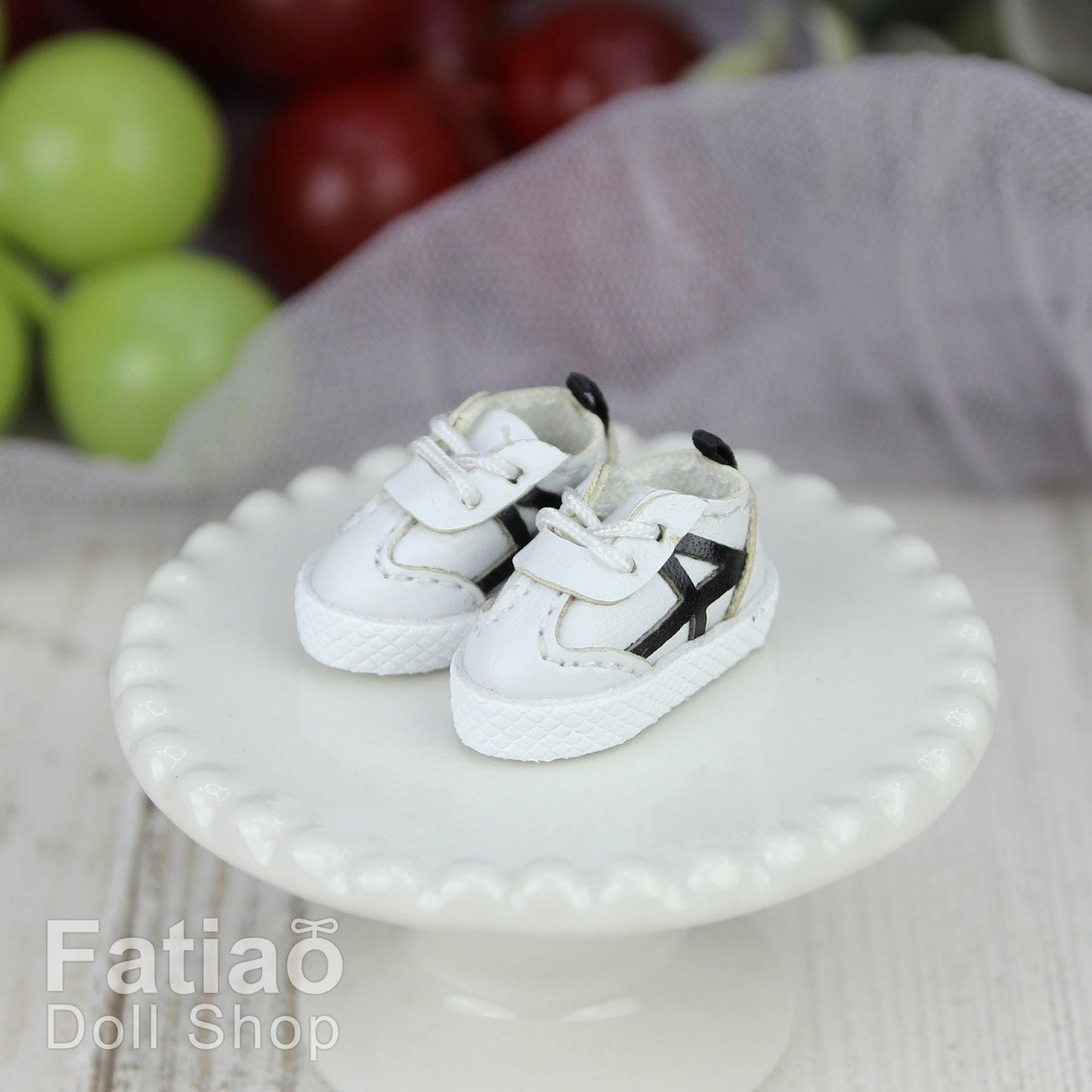 【Fatiao Doll Shop】Striped Sneakers / OB11 OBITSU iraodoll momo