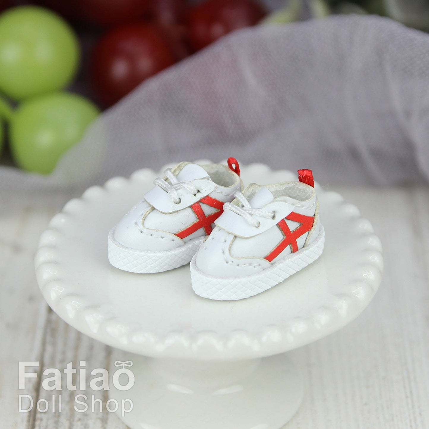 【Fatiao Doll Shop】Striped Sneakers / OB11 OBITSU iraodoll momo