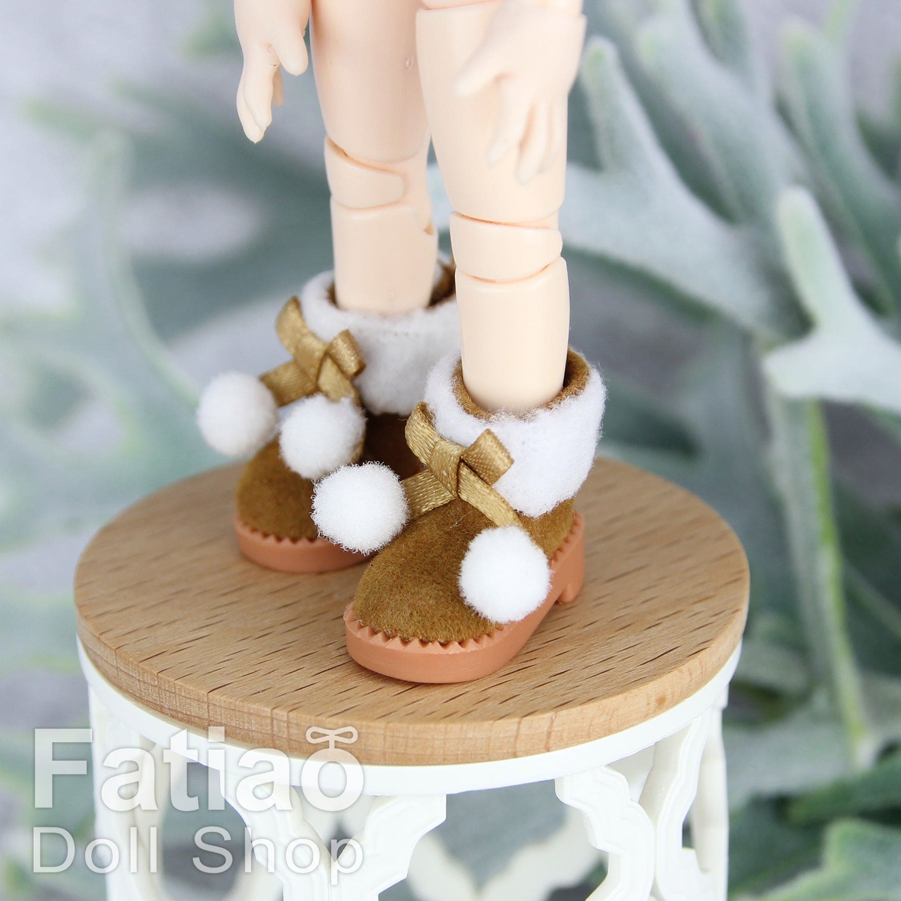 【Fatiao Doll Shop】毛球靴 / OB11 OBITSU NINIMAL Azone - 紀物書館+JiWu Bookstore