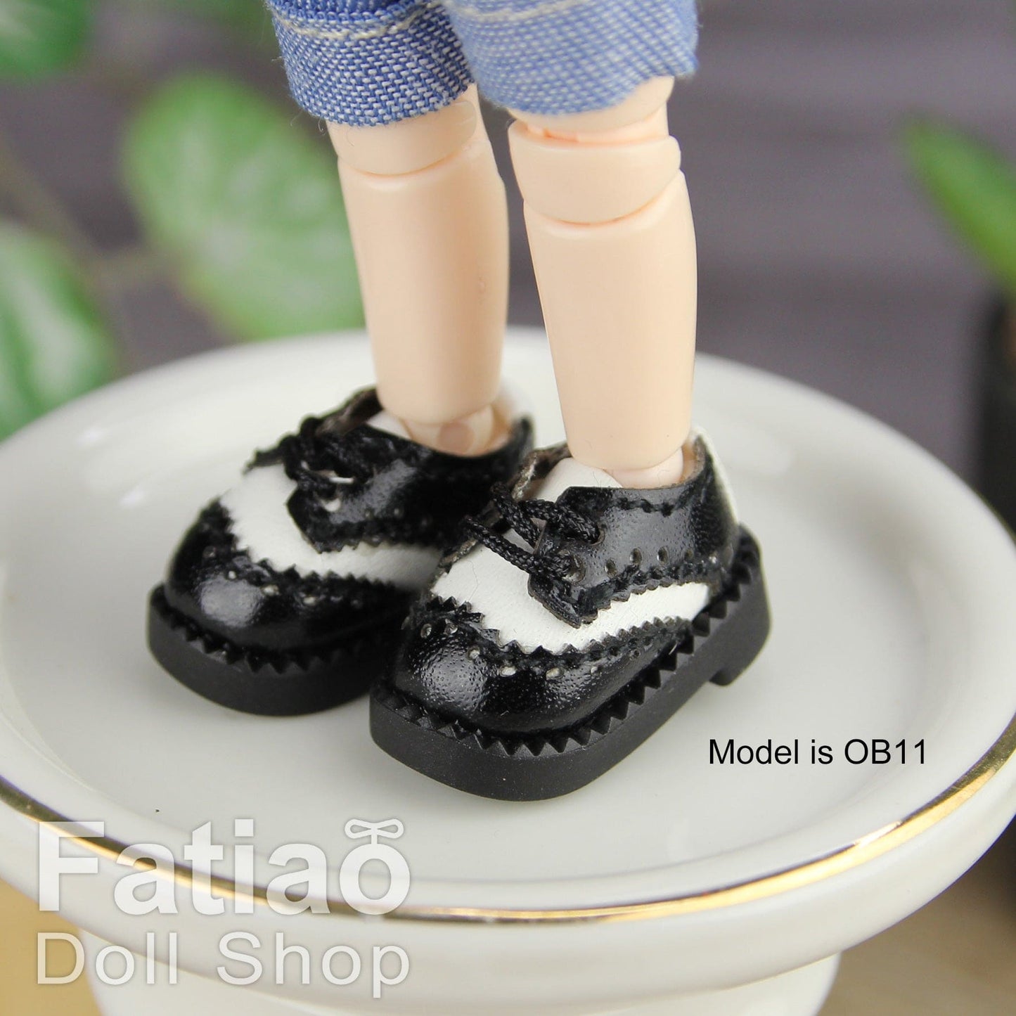 [Fatiao Doll Shop] Pointed leather shoes / OB11 OBITSU