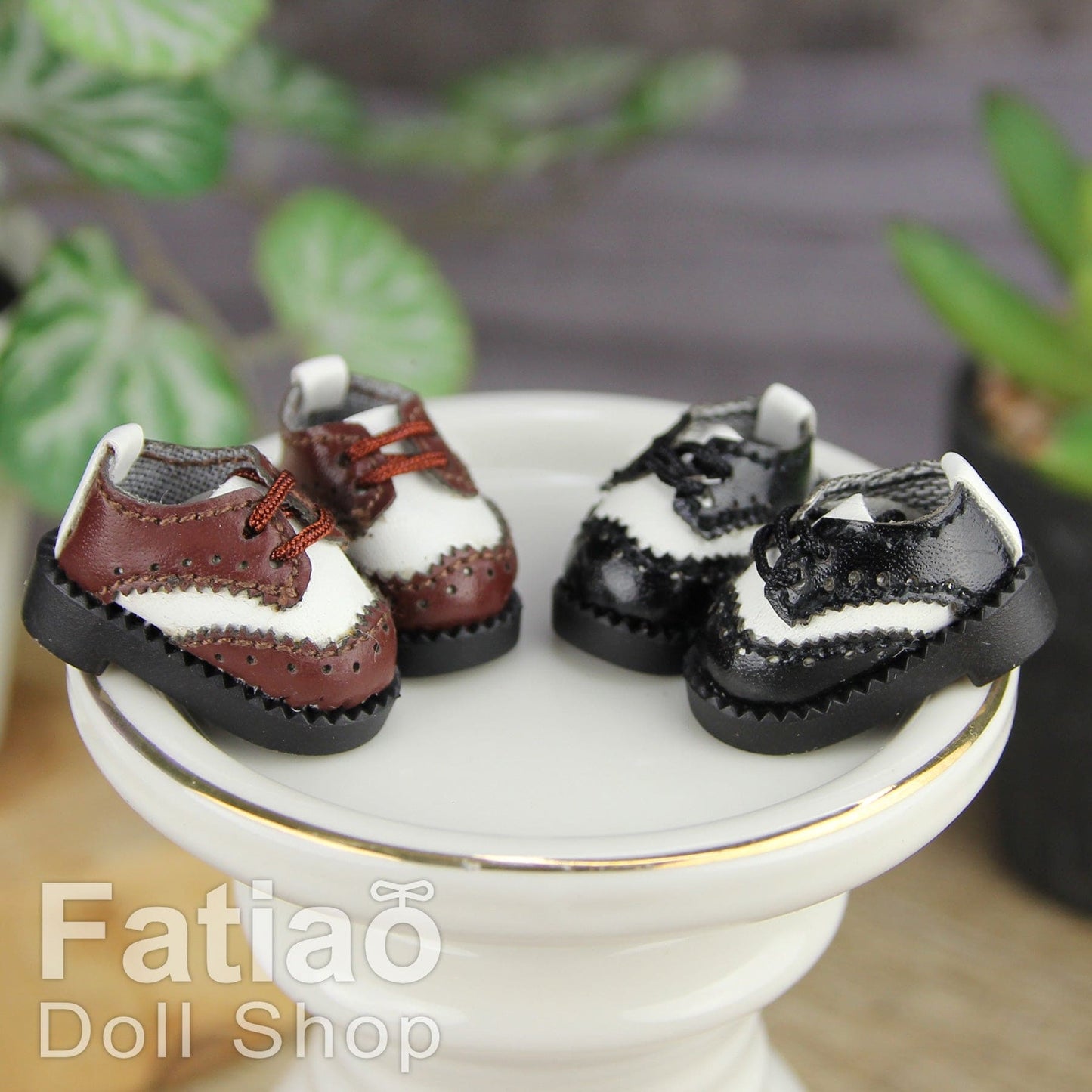 [Fatiao Doll Shop] Pointed leather shoes / OB11 OBITSU