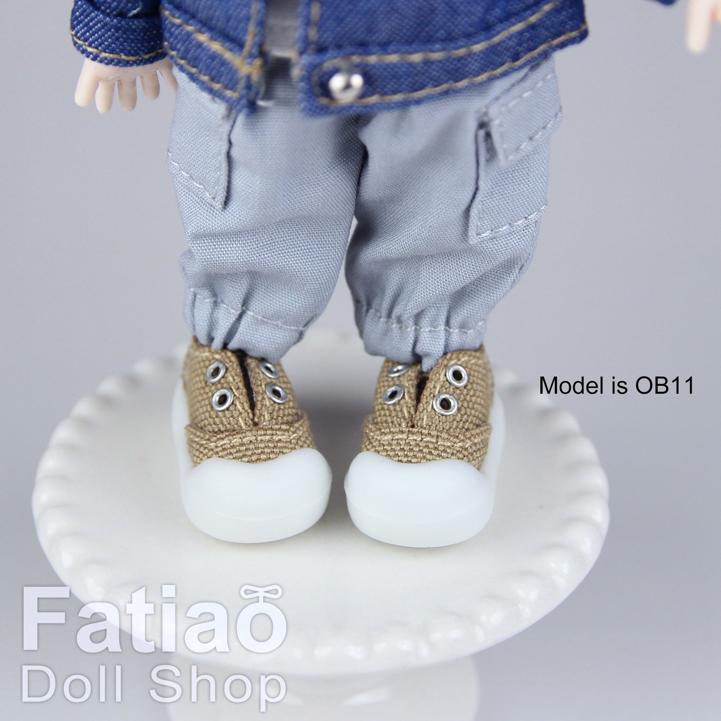 【Fatiao Doll Shop】大頭帆布鞋 多色 / OB11 OBITSU NINIMAL Azone D男