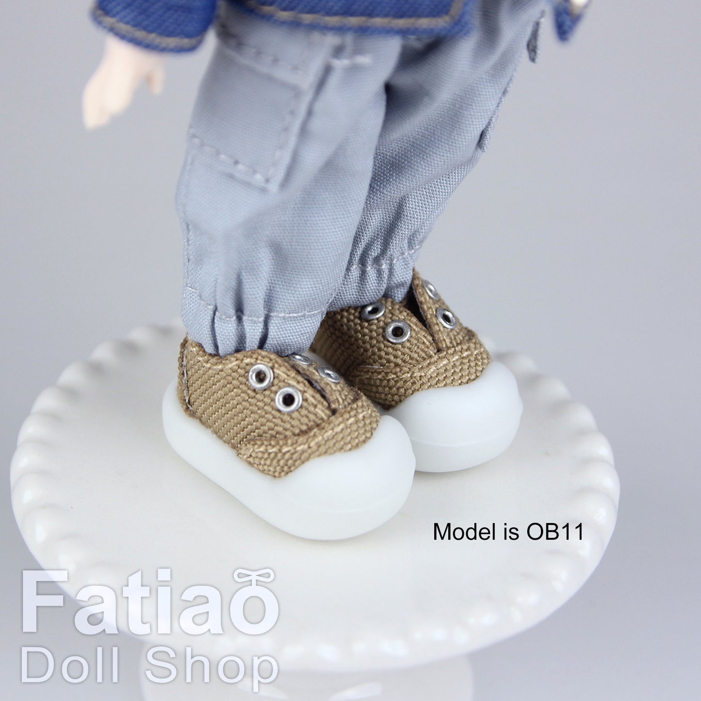 【Fatiao Doll Shop】大頭帆布鞋 多色 / OB11 OBITSU NINIMAL Azone D男