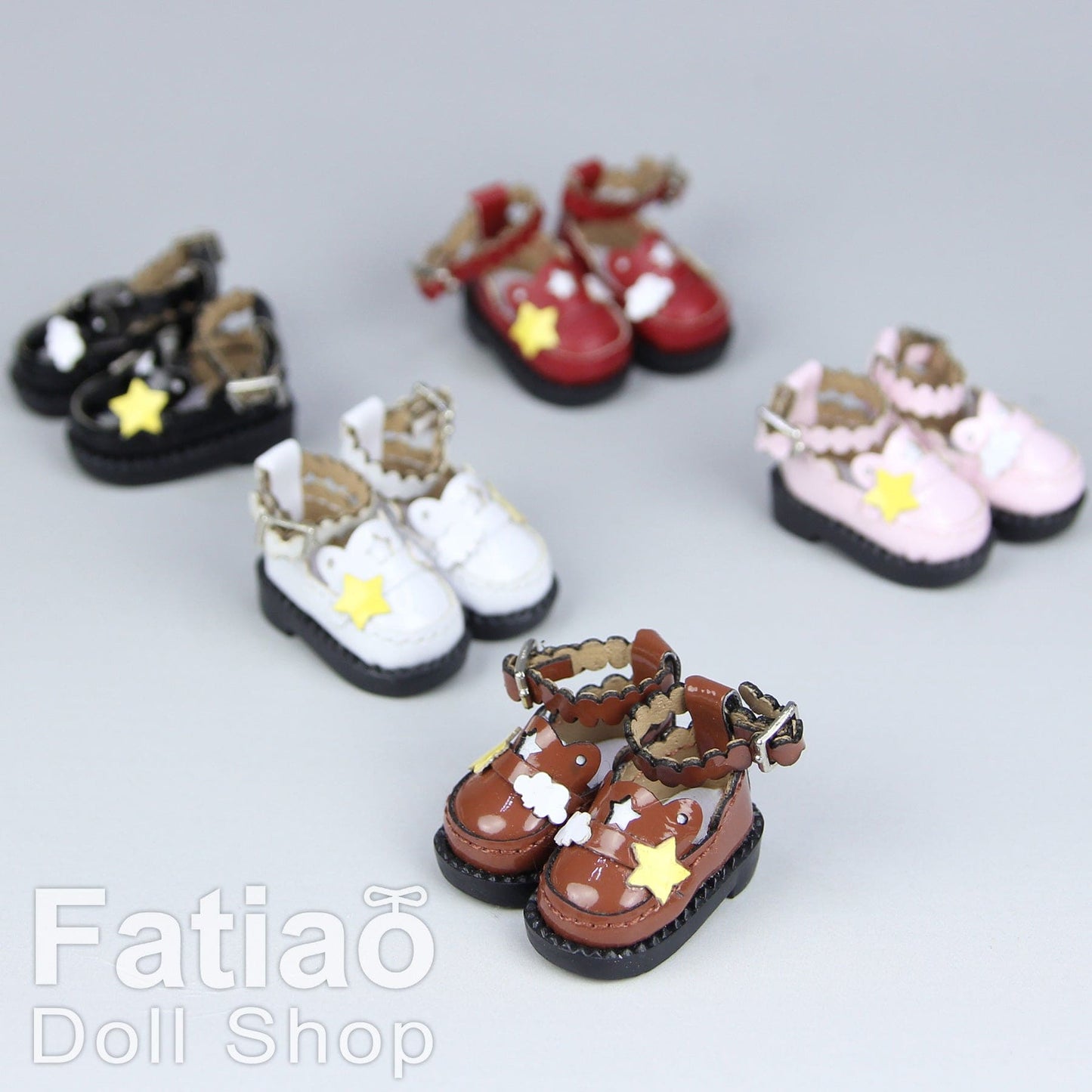 【Fatiao Doll Shop】星雲小熊鞋 / OB11 OBITSU NINIMAL Azone 1/6 D男 P體 OB22 - 紀物書館+JiWu Bookstore