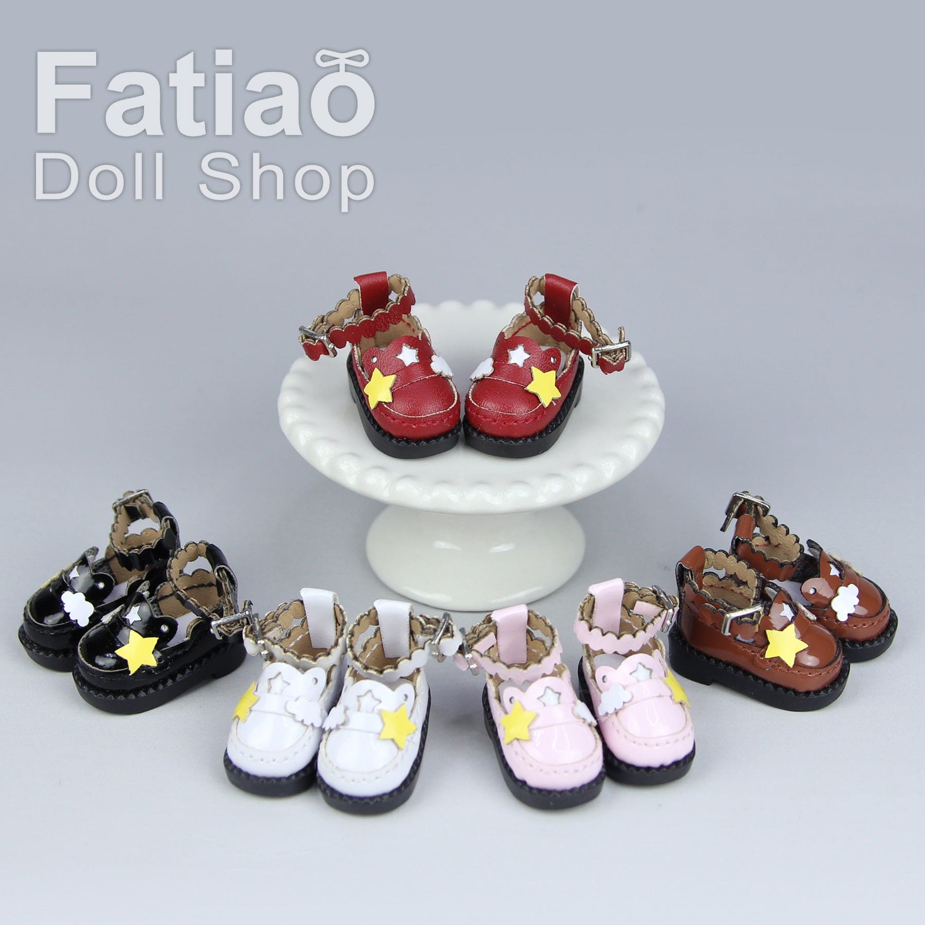 【Fatiao Doll Shop】星雲小熊鞋 / OB11 OBITSU NINIMAL Azone 1/6 D男 P體 OB22 - 紀物書館+JiWu Bookstore