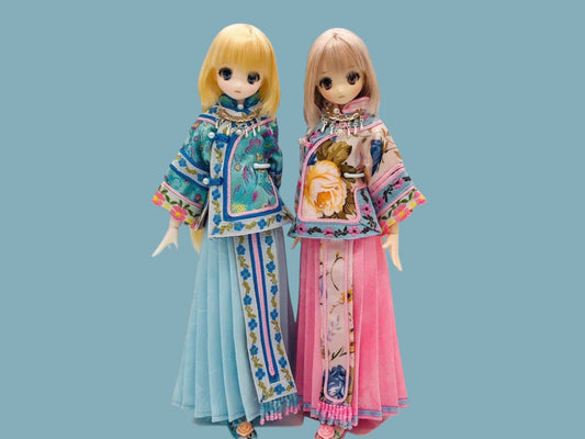 【TOKYO HORIZON】印花旗袍套組 / Prueneemo OB22 OB24 - 紀物書館+JiWu Bookstore