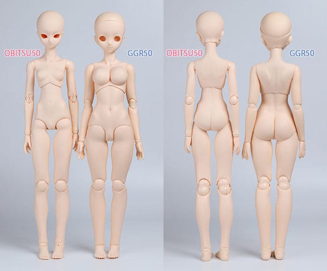 【Obitsu】OB50 Ver. 1.5 GGR 素體 預購 - 紀物書館+JiWu Bookstore