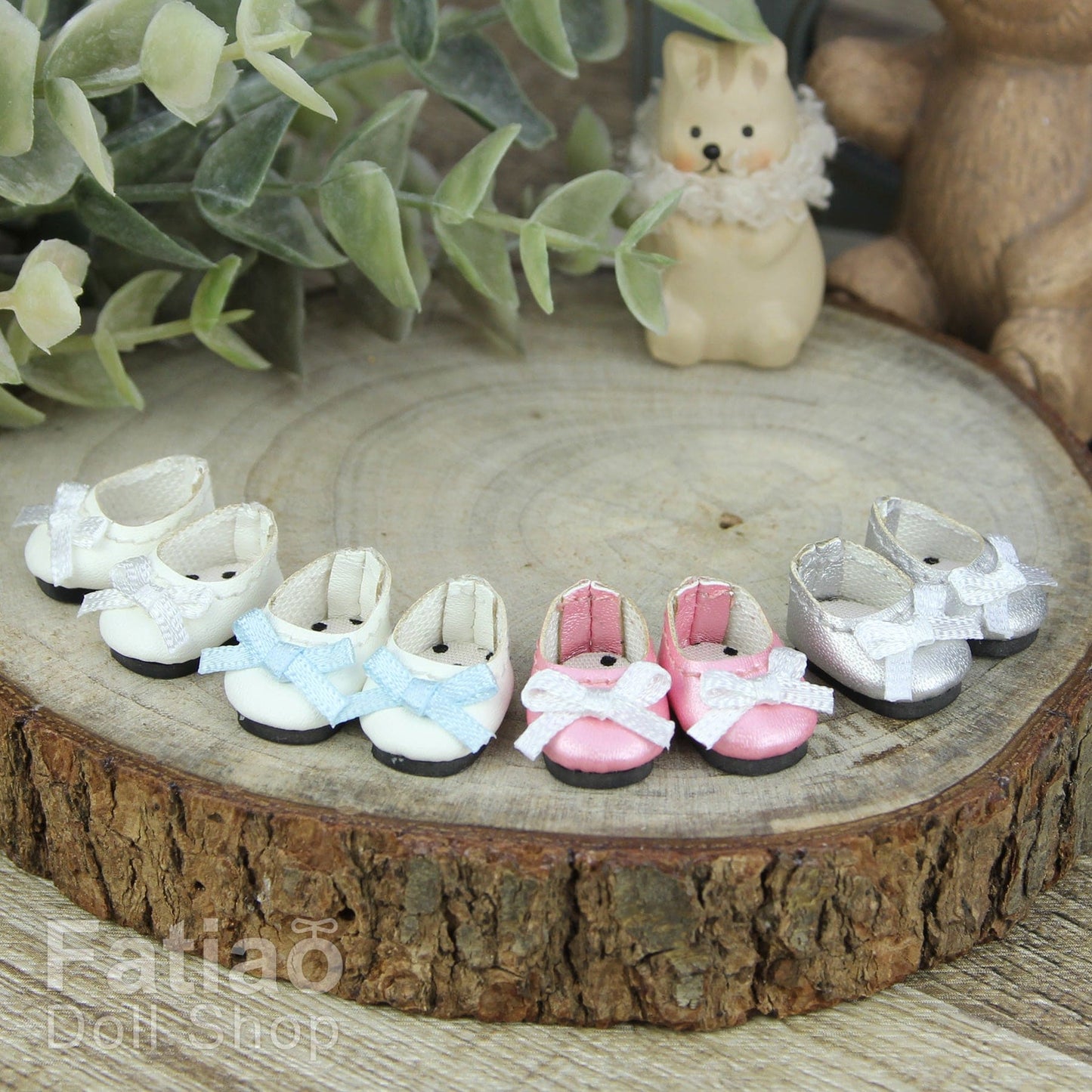 [Fatiao Doll Shop] Bow-knot doll shoes / OB11 OBITSU cocoriang Middie Blythe