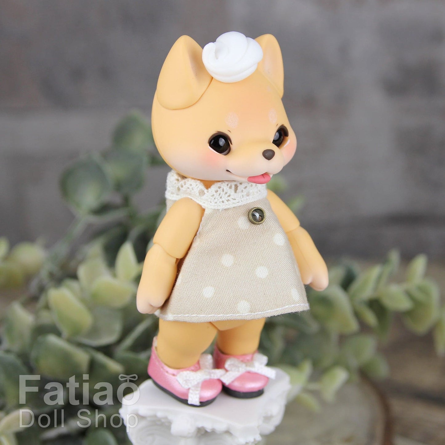 【Fatiao Doll Shop】蝴蝶結款娃娃鞋 / OB11 OBITSU cocoriang 黏土娃