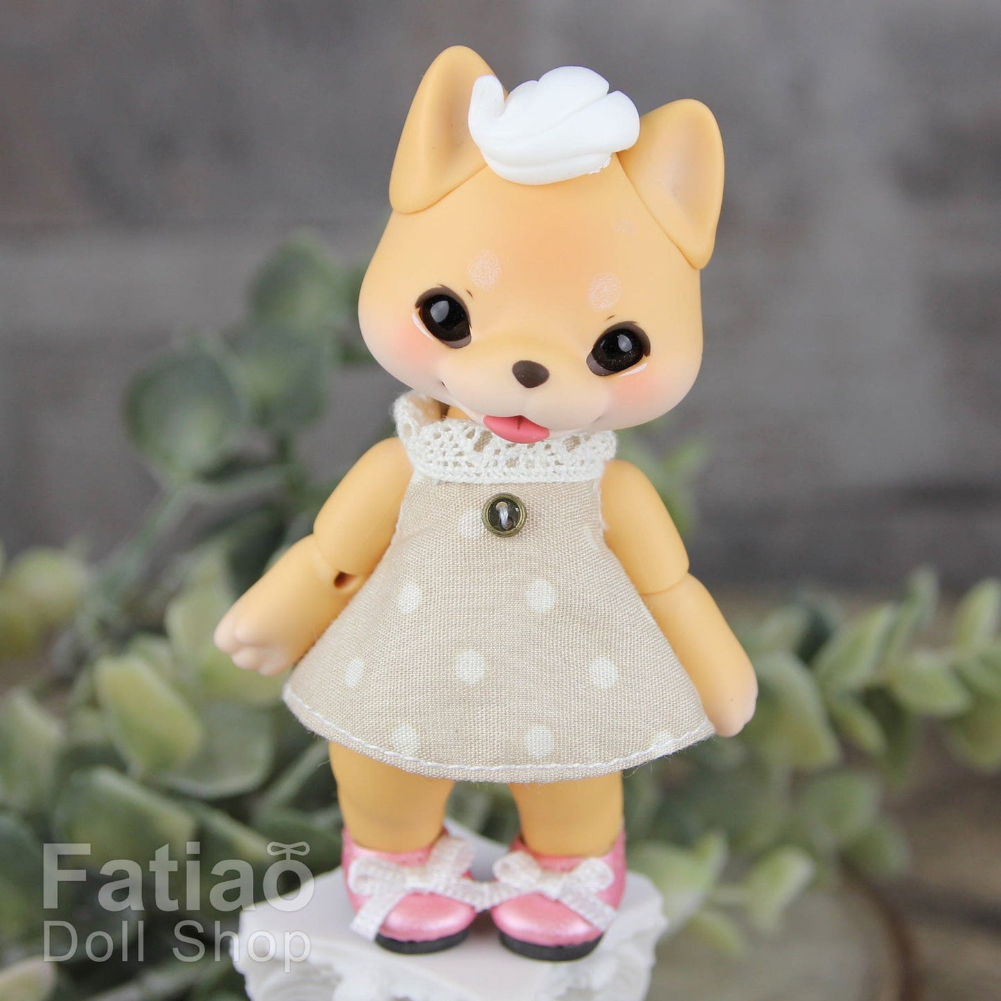 【Fatiao Doll Shop】蝴蝶結款娃娃鞋 / OB11 OBITSU cocoriang 黏土娃