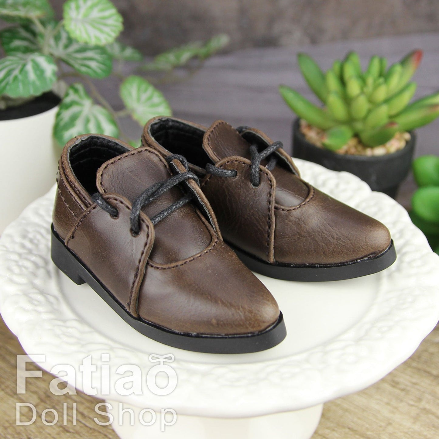 【Fatiao Doll Shop】尖頭皮鞋 002 多色 / BJD 4分 MSD - 紀物書館+JiWu Bookstore