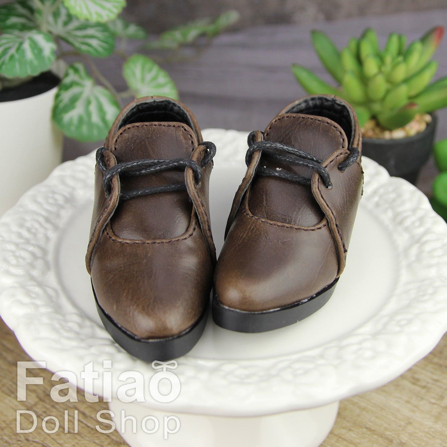 【Fatiao Doll Shop】尖頭皮鞋 002 多色 / BJD 4分 MSD - 紀物書館+JiWu Bookstore