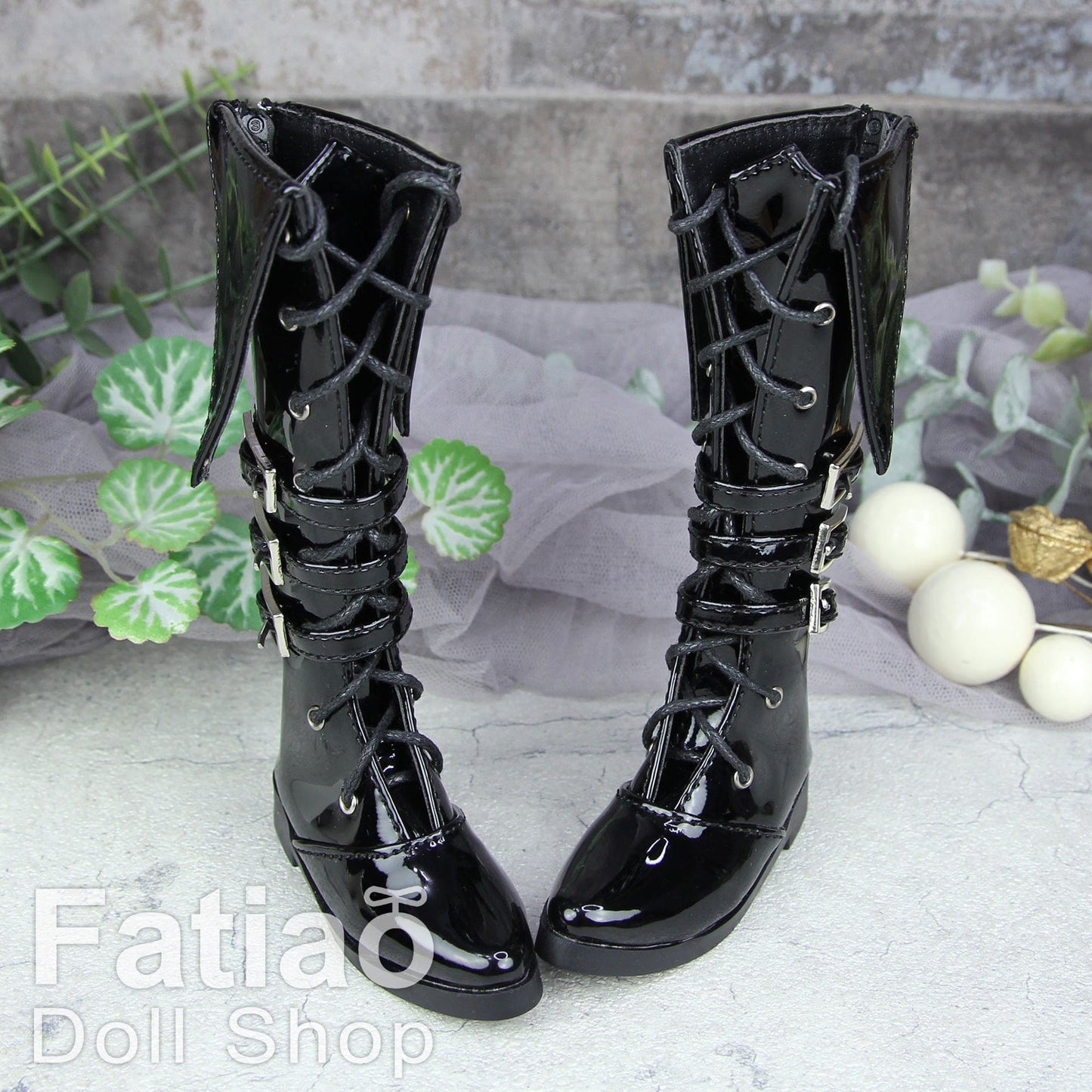 【Fatiao Doll Shop】翻側邊長靴 020 多色 / BJD 4分 MSD - 紀物書館+JiWu Bookstore