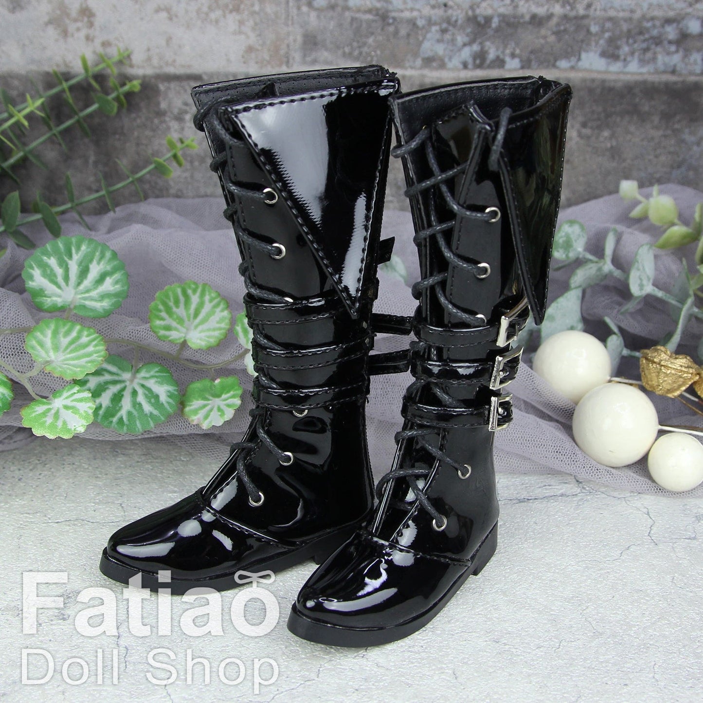 【Fatiao Doll Shop】翻側邊長靴 020 多色 / BJD 4分 MSD - 紀物書館+JiWu Bookstore