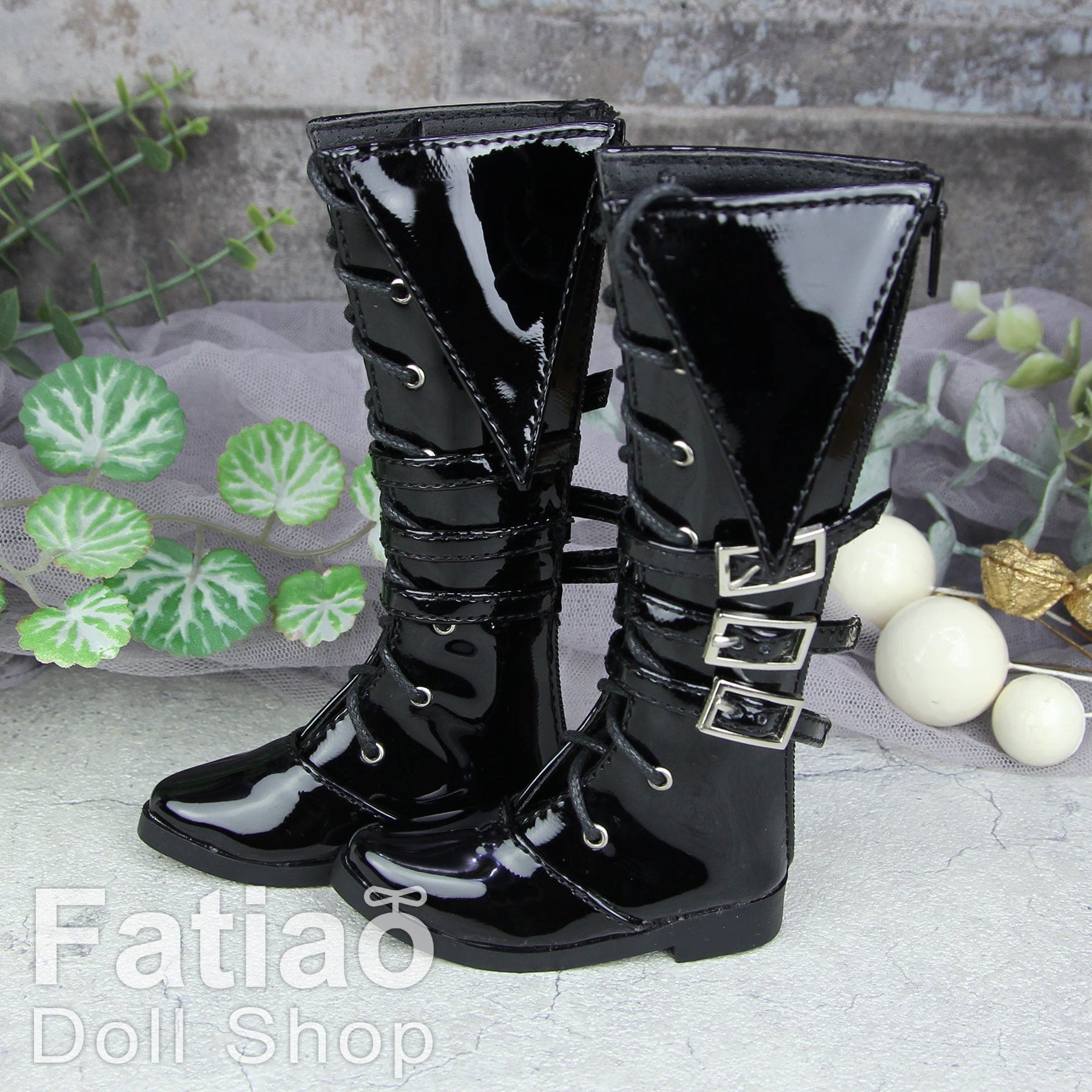 【Fatiao Doll Shop】翻側邊長靴 020 多色 / BJD 4分 MSD - 紀物書館+JiWu Bookstore