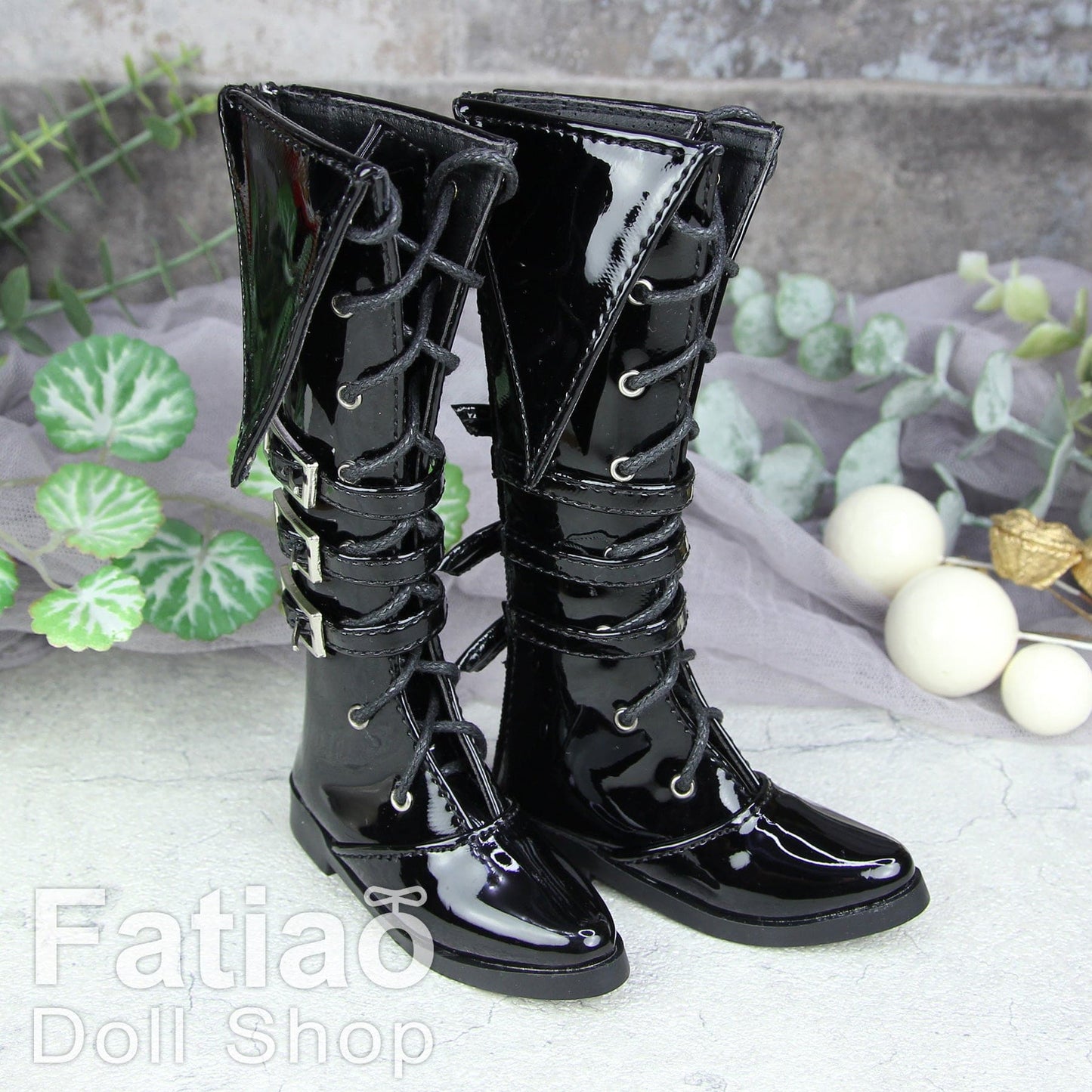 【Fatiao Doll Shop】翻側邊長靴 020 多色 / BJD 4分 MSD - 紀物書館+JiWu Bookstore