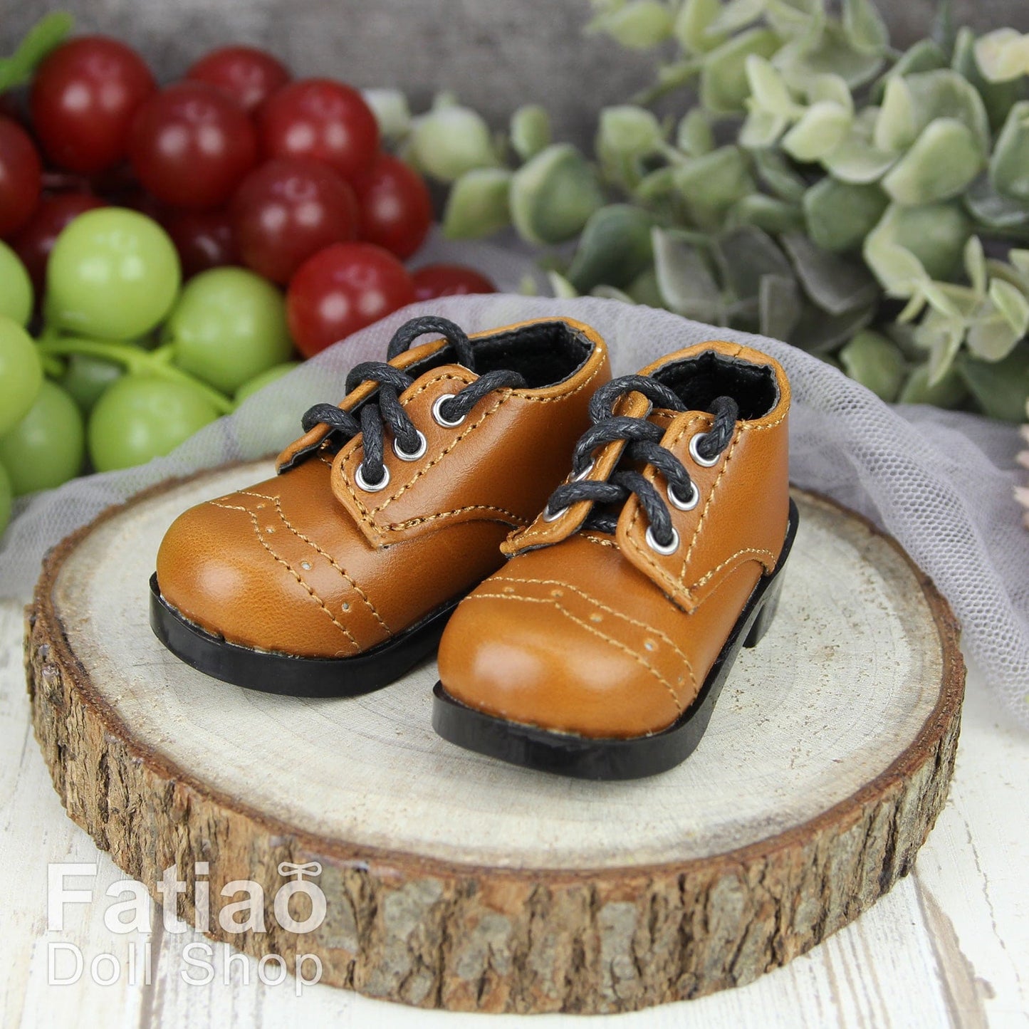 【Fatiao Doll Shop】Round Toe Shoes C27 Multicolor / BJD 1/4 scale MSD