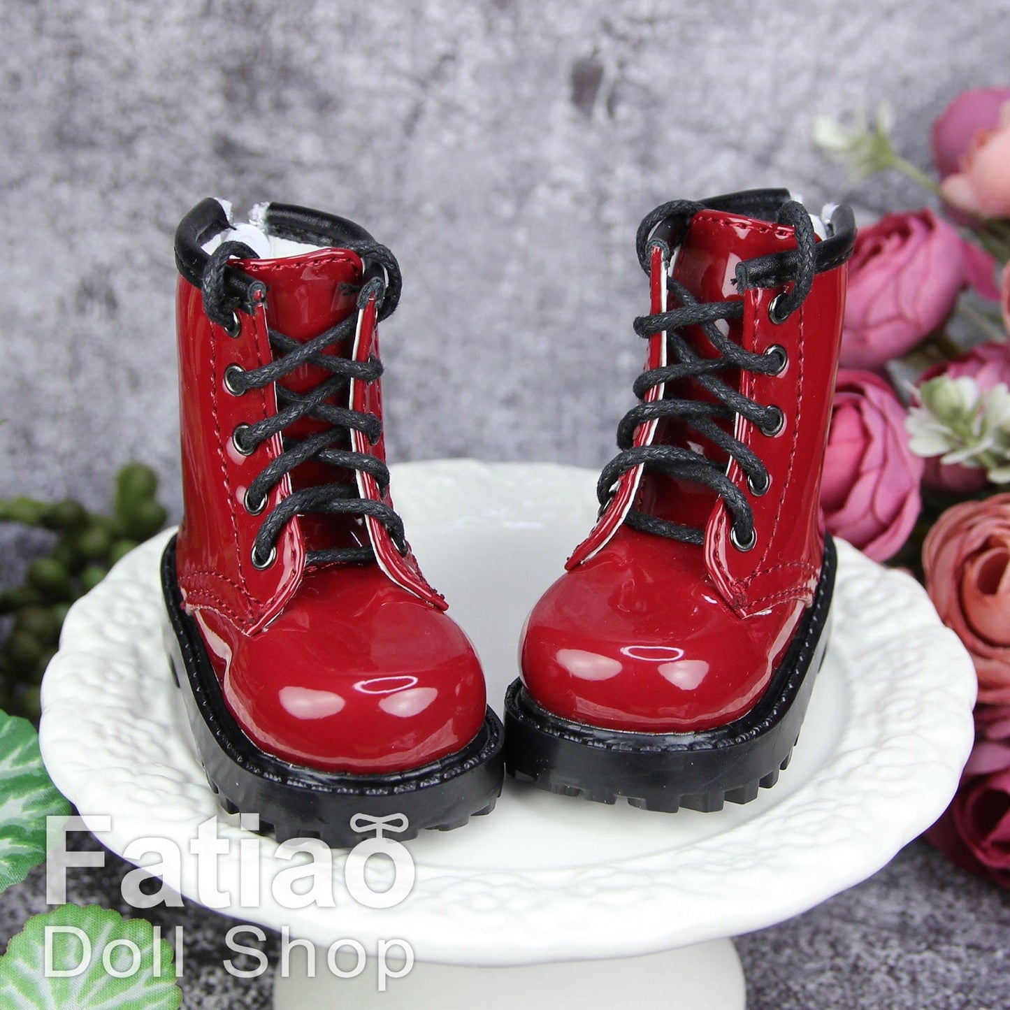 【Fatiao Doll Shop】馬丁靴 F01 多色 / BJD 1/4 MSD MDD iMda 4.3 Azone 45cm 50cm - 紀物書館+JiWu Bookstore