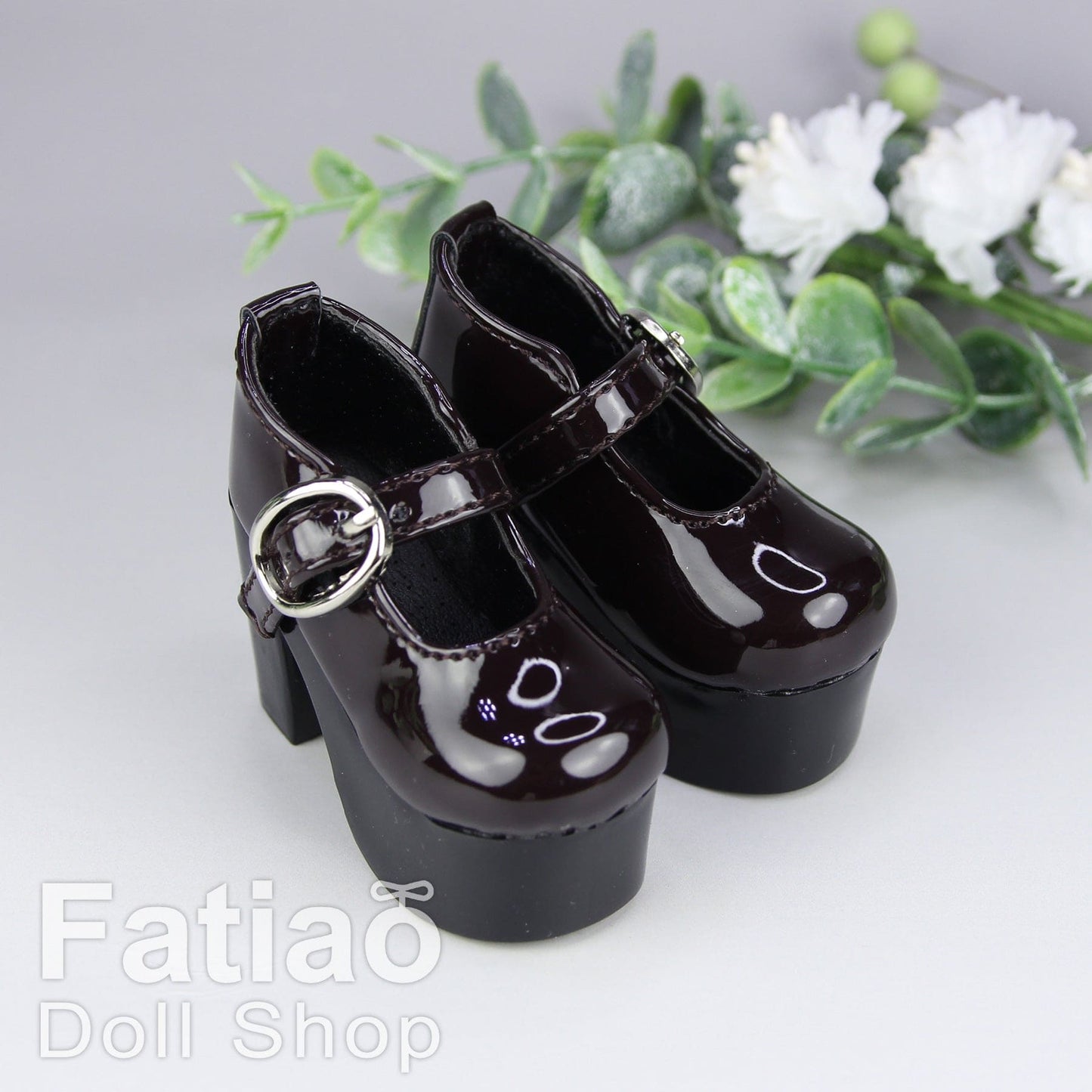 【Fatiao Doll Shop】厚底高跟鞋 S56 多色 / BJD 4分 MSD MDD - 紀物書館+JiWu Bookstore