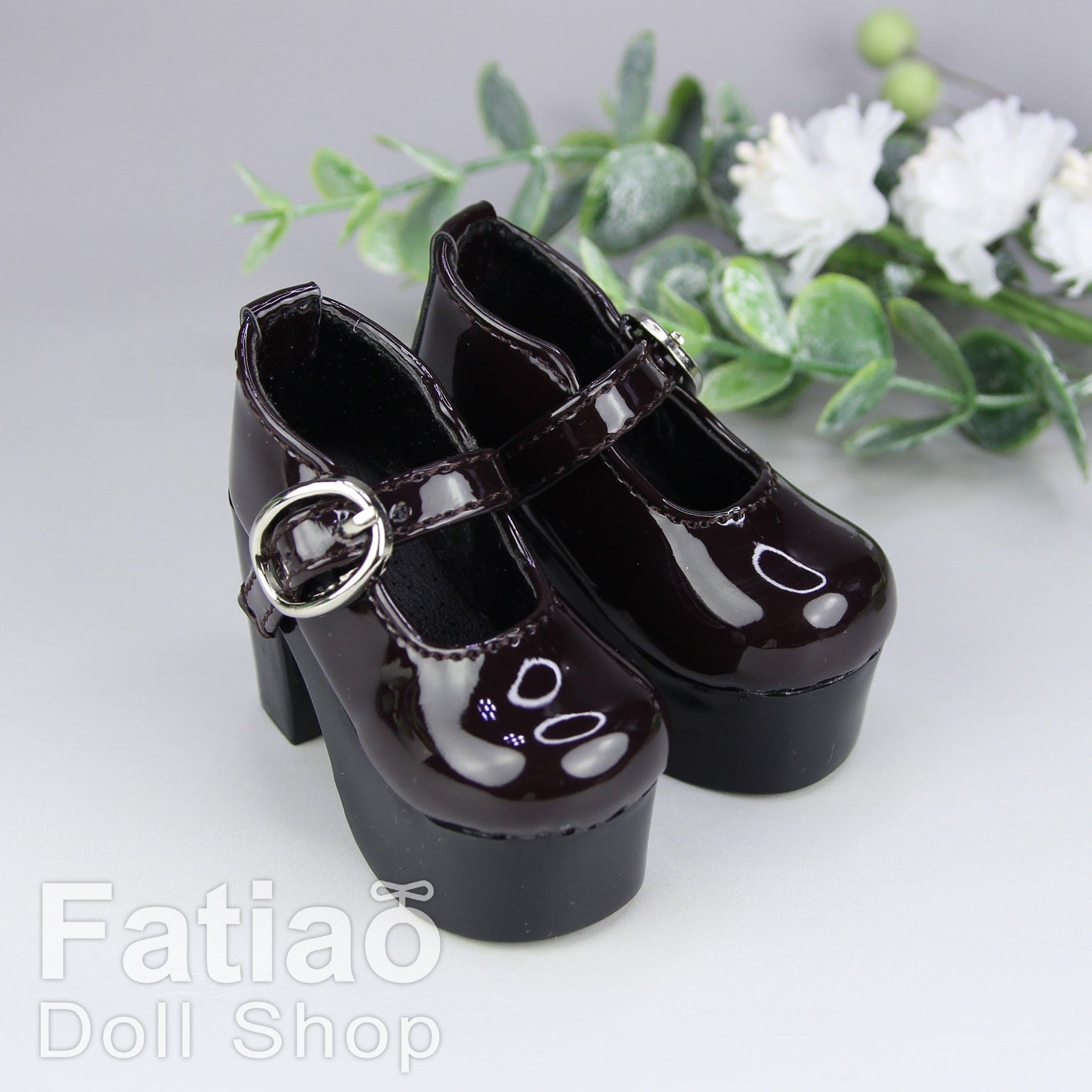 【Fatiao Doll Shop】厚底高跟鞋 S56 多色 / BJD 4分 MSD MDD - 紀物書館+JiWu Bookstore