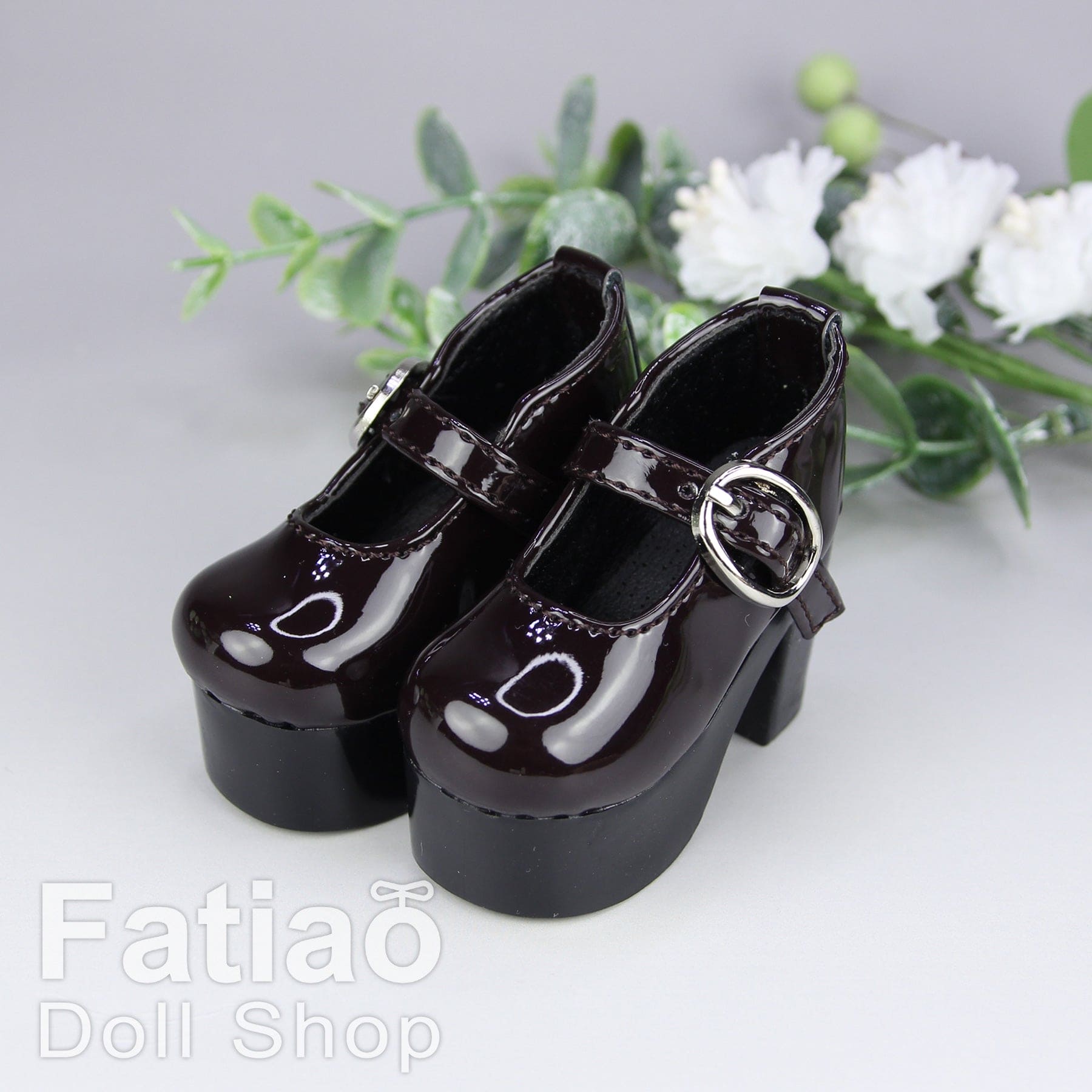 【Fatiao Doll Shop】厚底高跟鞋 S56 多色 / BJD 4分 MSD MDD - 紀物書館+JiWu Bookstore