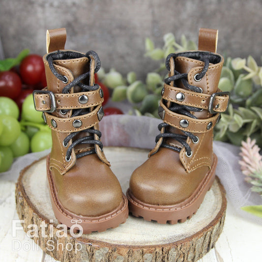 【Fatiao Doll Shop】C33 Buckle Boots Multicolor / BJD 1/4 scale MSD