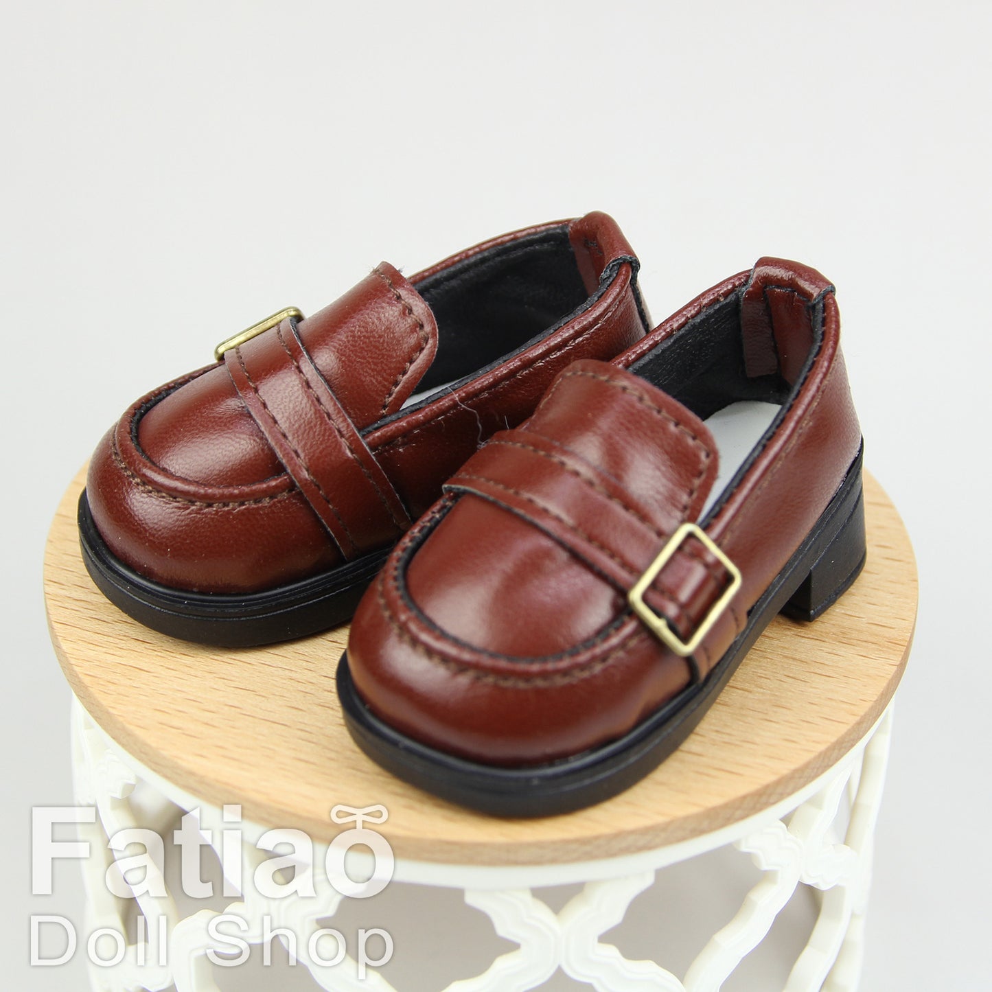【Fatiao Doll Shop】環扣學生皮鞋 多色 / BJD 1/4 MSD AZONE AngelPhilia OB50