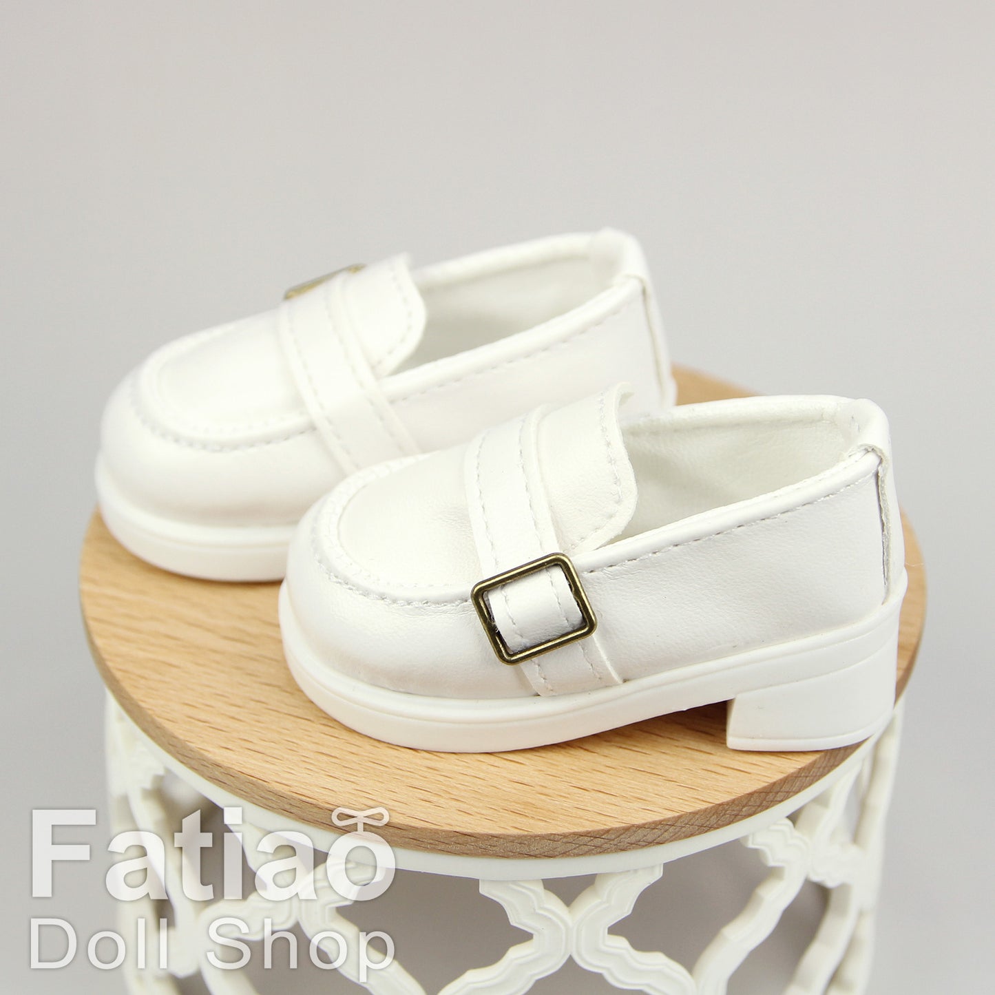 【Fatiao Doll Shop】環扣學生皮鞋 多色 / BJD 1/4 MSD AZONE AngelPhilia OB50