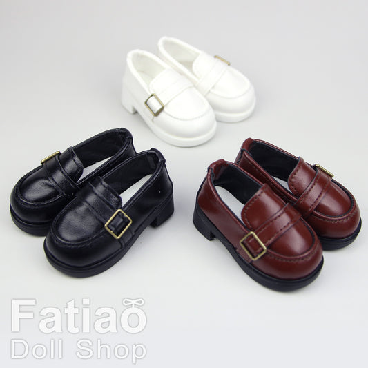 【Fatiao Doll Shop】環扣學生皮鞋 多色 / BJD 1/4 MSD AZONE AngelPhilia OB50