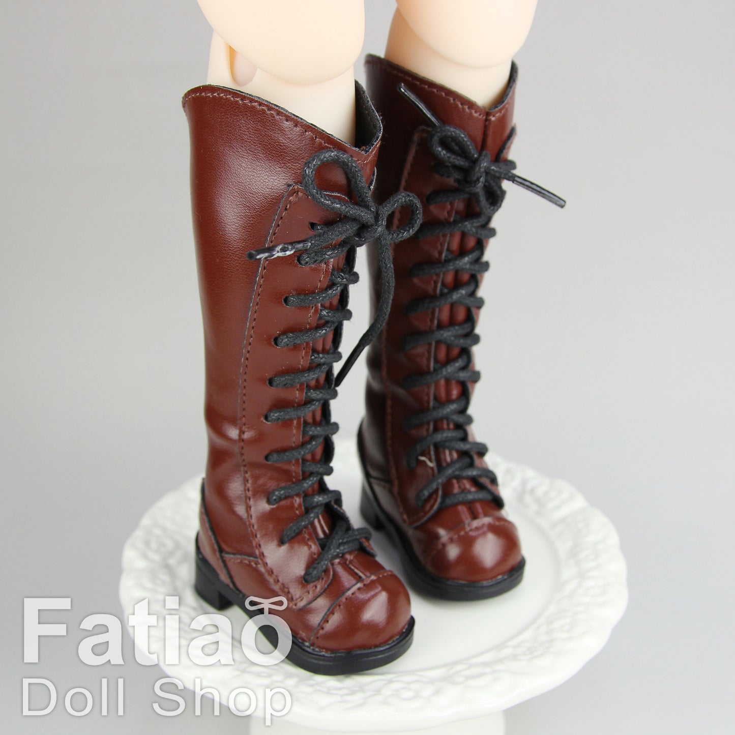 【Fatiao Doll Shop】綁帶高筒靴 多色 / BJD 1/4 MSD AZONE AngelPhilia OB50