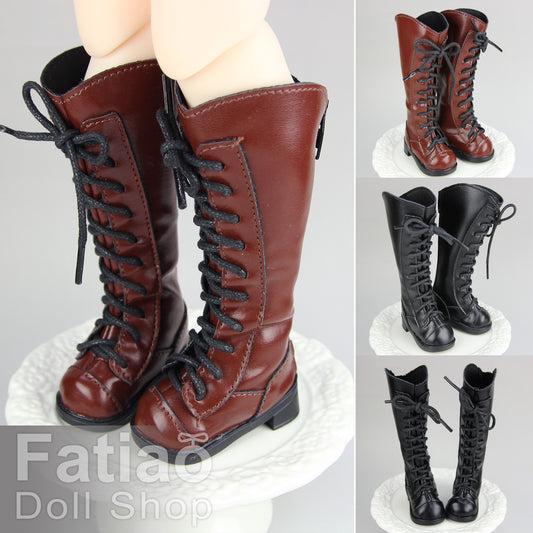 【Fatiao Doll Shop】綁帶高筒靴 多色 / BJD 1/4 MSD AZONE AngelPhilia OB50