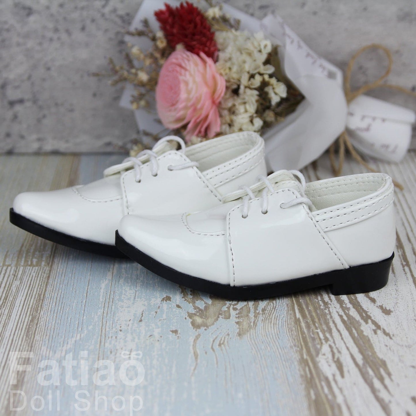【Fatiao Doll Shop】Carved Pointed Toe Shoes 002-1 Multicolor / BJD SD13BOY 1/3 scale 