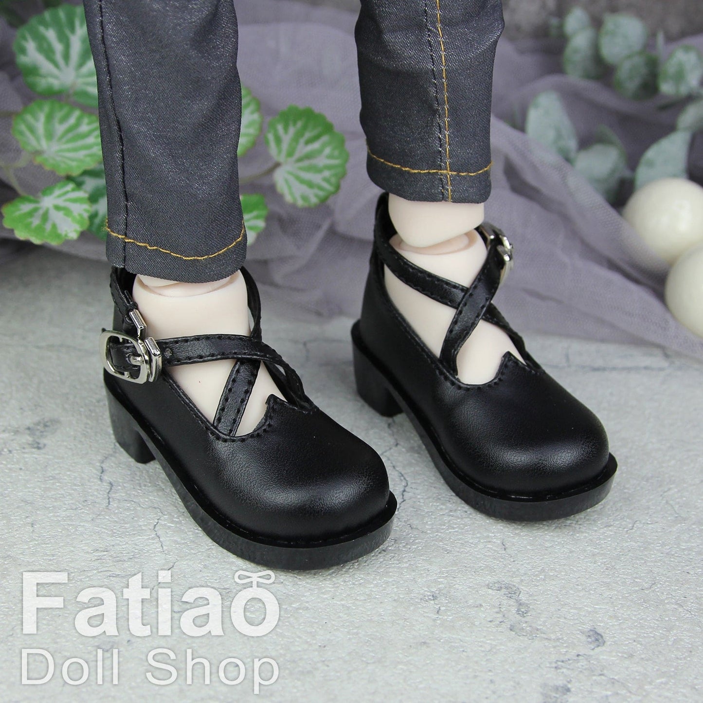 【Fatiao Doll Shop】愛心短高跟 C21 多色 / BJD SD10 SD13 DD 3分 - 紀物書館+JiWu Bookstore