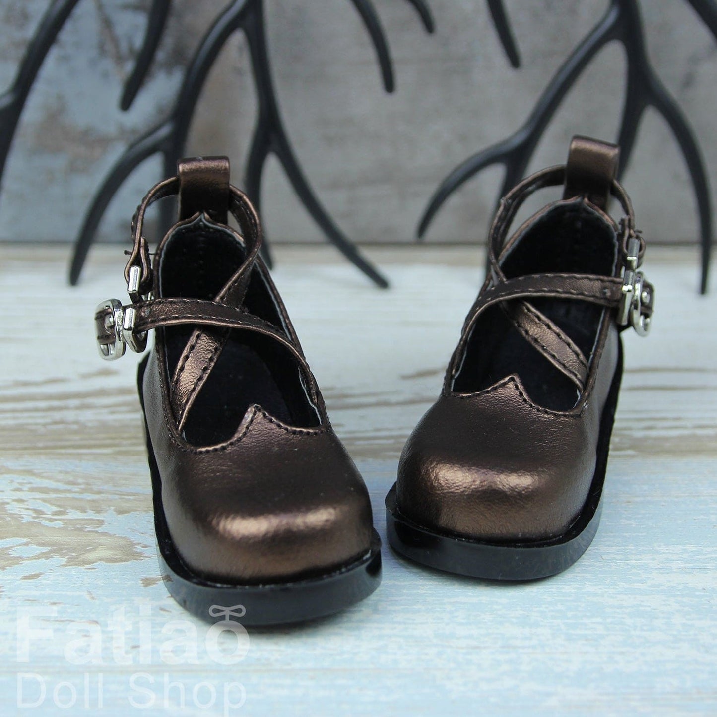 【Fatiao Doll Shop】愛心短高跟 C21 多色 / BJD SD10 SD13 DD 3分 - 紀物書館+JiWu Bookstore