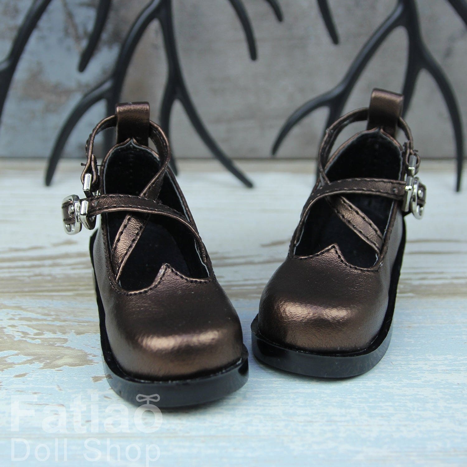 【Fatiao Doll Shop】愛心短高跟 C21 多色 / BJD SD10 SD13 DD 3分 - 紀物書館+JiWu Bookstore