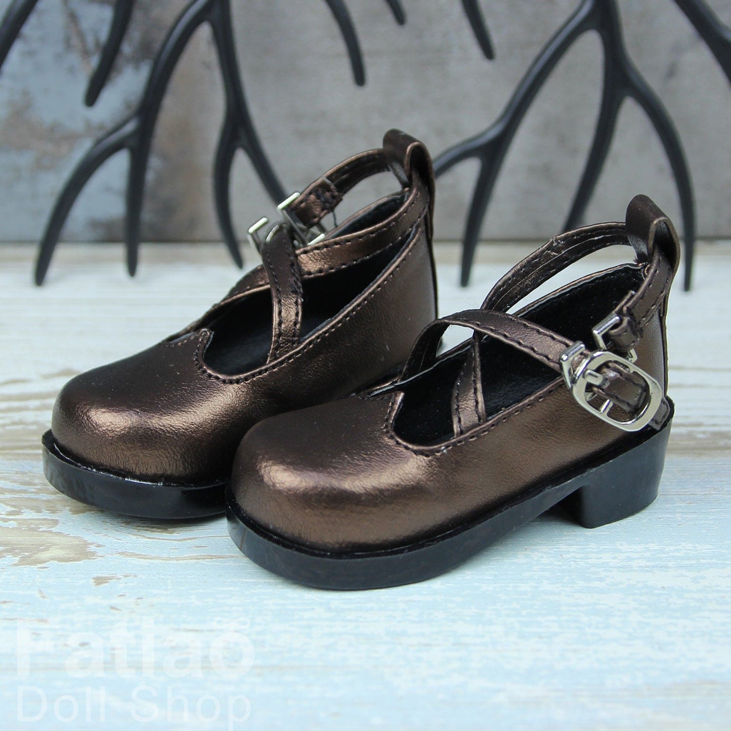 【Fatiao Doll Shop】愛心短高跟 C21 多色 / BJD SD10 SD13 DD 3分 - 紀物書館+JiWu Bookstore