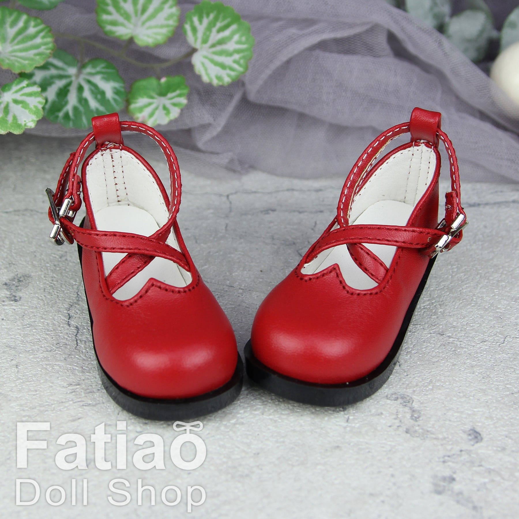 【Fatiao Doll Shop】愛心短高跟 C21 多色 / BJD SD10 SD13 DD 3分 - 紀物書館+JiWu Bookstore